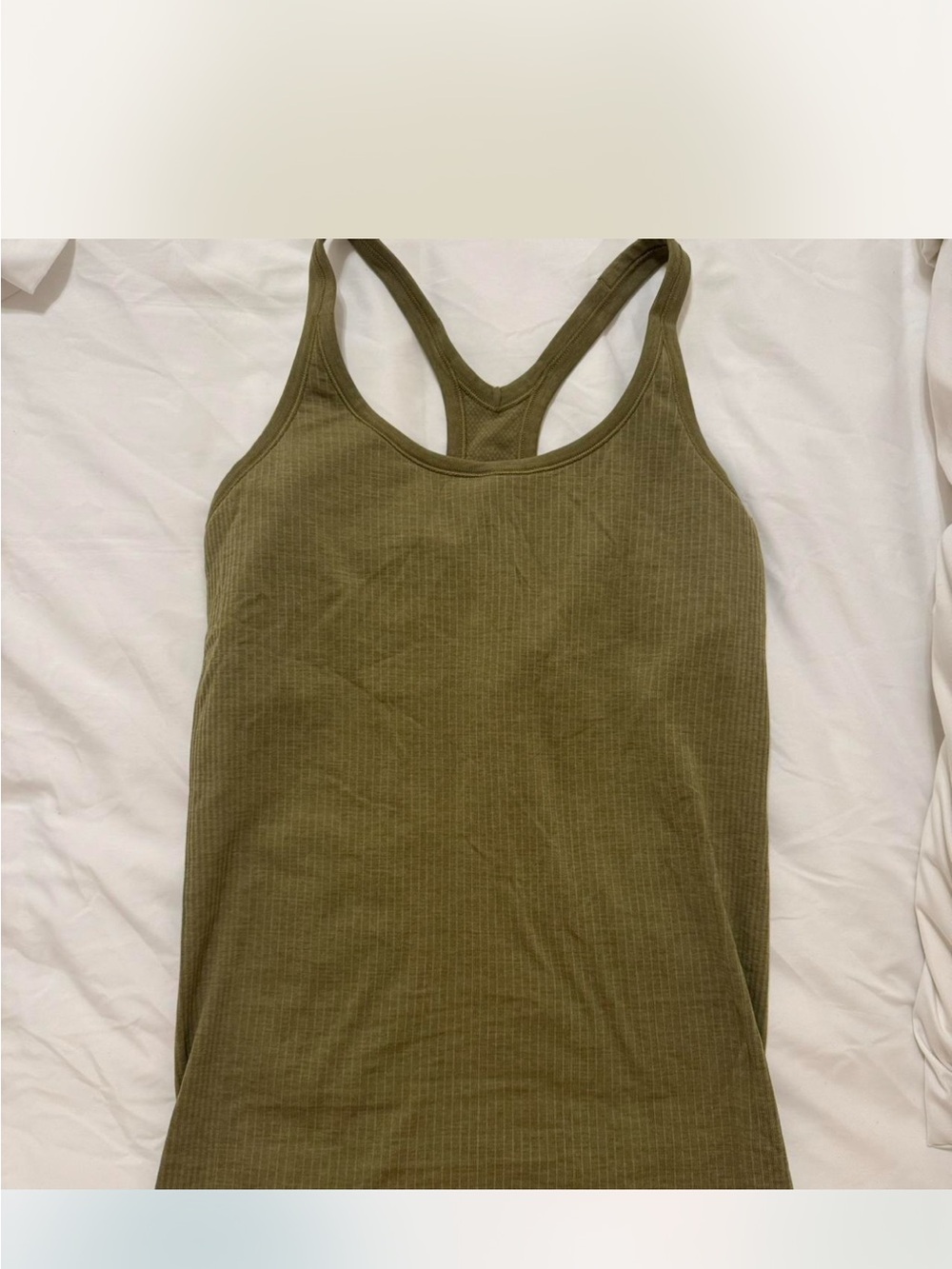 Lululemon Ribbed Racerback Tank Top - Womens Essential